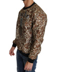 Dolce & Gabbana Opulent Multicolor Crewneck Sweater