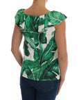 Dolce & Gabbana Elegant Sequined Pineapple Blouse