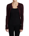 Dolce & Gabbana Elegant Striped Viscose Cardigan