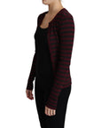 Dolce & Gabbana Elegant Striped Viscose Cardigan