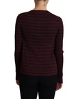 Dolce & Gabbana Elegant Striped Viscose Cardigan