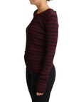Dolce & Gabbana Elegant Striped Viscose Cardigan