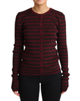 Dolce & Gabbana Elegant Striped Viscose Cardigan