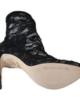 Dolce & Gabbana Black Lace Taormina Pumps Elegance Unleashed