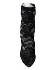 Dolce & Gabbana Black Lace Taormina Pumps Elegance Unleashed
