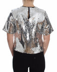 Dolce & Gabbana Sequined Elegance Blouse