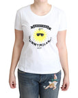 Moschino Sunny Milano Print Cotton Tee