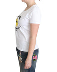 Moschino Sunny Milano Print Cotton Tee