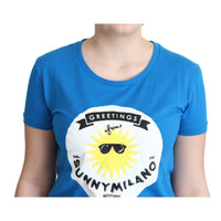 Moschino Sunny Milano Chic Round Neck Tee