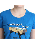 Chic Moschino Cotton Tee with Unique Print