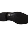 Dolce & Gabbana Elegant Black Derby Formal Shoes