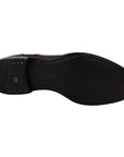 Dolce & Gabbana Elegant Black Derby Oxford Wingtips