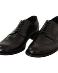 Dolce & Gabbana Elegant Wingtip Derby Oxford Shoes