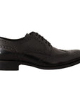 Dolce & Gabbana Elegant Wingtip Derby Oxford Shoes