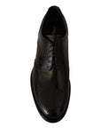 Dolce & Gabbana Elegant Wingtip Derby Oxford Shoes
