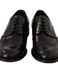 Dolce & Gabbana Elegant Wingtip Derby Oxford Shoes