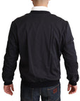 Dolce & Gabbana Elegant Silk Blend Bomber Jacket