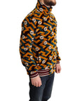 Dolce & Gabbana Elegant Multicolor Zip Sweater