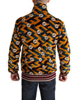 Dolce & Gabbana Elegant Multicolor Zip Sweater