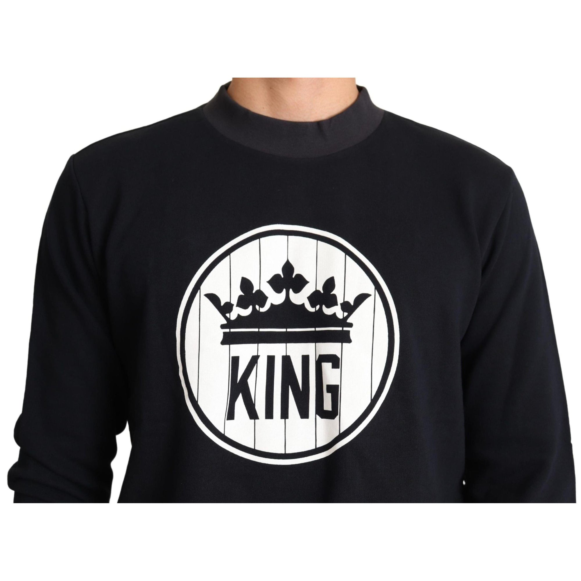 Dolce & Gabbana Regal Crown Motive Crewneck Sweater