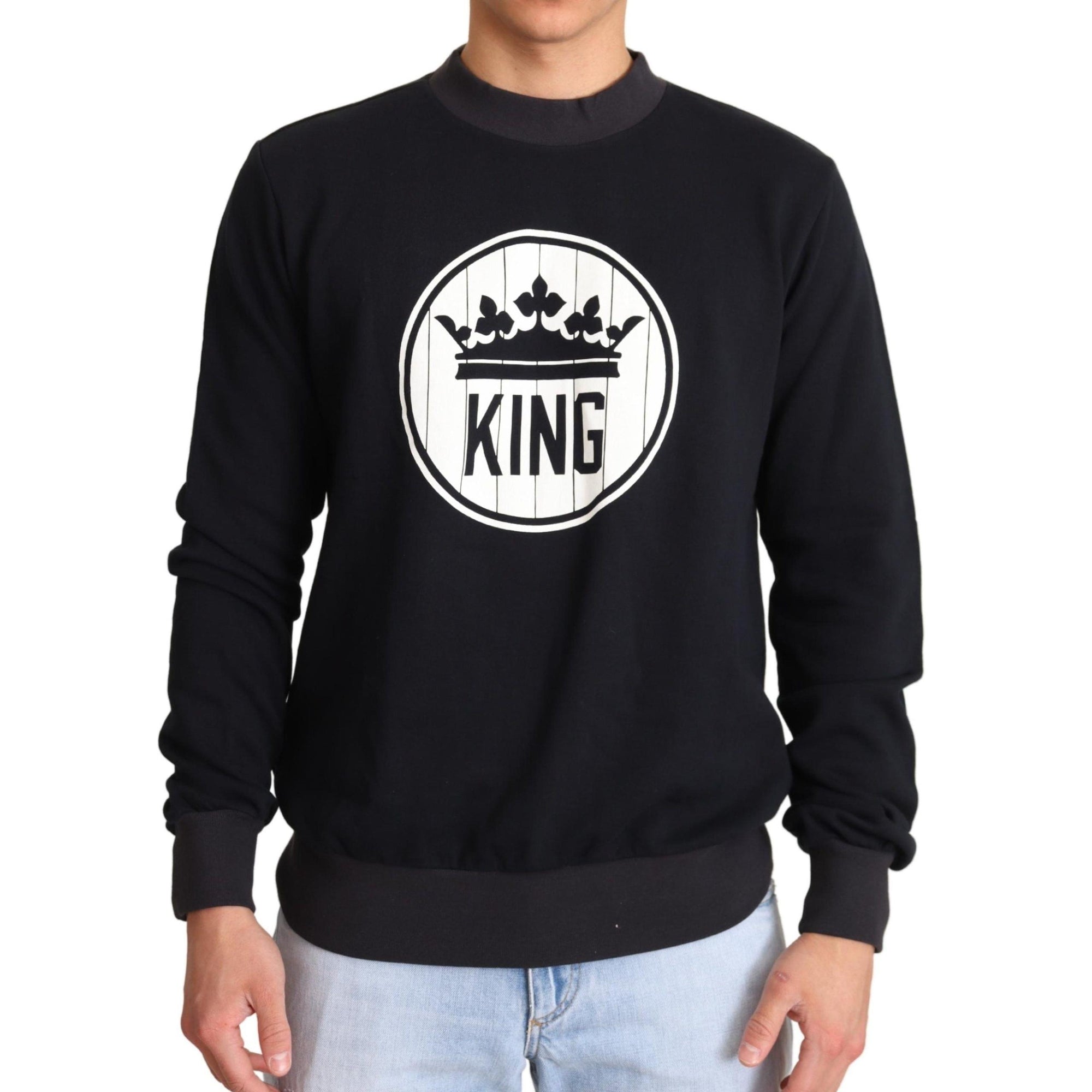Dolce & Gabbana Regal Crown Motive Crewneck Sweater