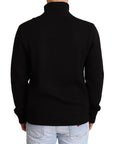 Dolce & Gabbana Elegant High Neck Cashmere Blend Sweater