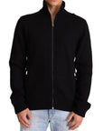 Dolce & Gabbana Elegant High Neck Cashmere Blend Sweater