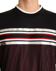 Dolce & Gabbana Elegant Crewneck Pullover Sweater in Black