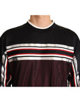 Dolce & Gabbana Elegant Crewneck Pullover Sweater in Black