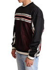 Dolce & Gabbana Elegant Crewneck Pullover Sweater in Black