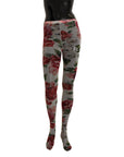 Dolce & Gabbana Floral Elegance Italian Nylon Tights