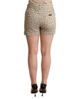 Dolce & Gabbana Chic Polka Dot Cotton Stretch Shorts