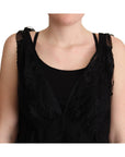Dolce & Gabbana Lustrous Silk-Blend Lace Trim Camisole