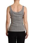 Dolce & Gabbana Elegant Sleeveless Gray Tank Top