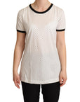 Dolce & Gabbana Polka Dot Crewneck Cotton Tee