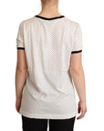 Dolce & Gabbana Polka Dot Crewneck Cotton Tee