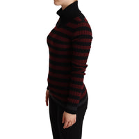 Dolce & Gabbana Chic Striped Wool-Cashmere Sweater