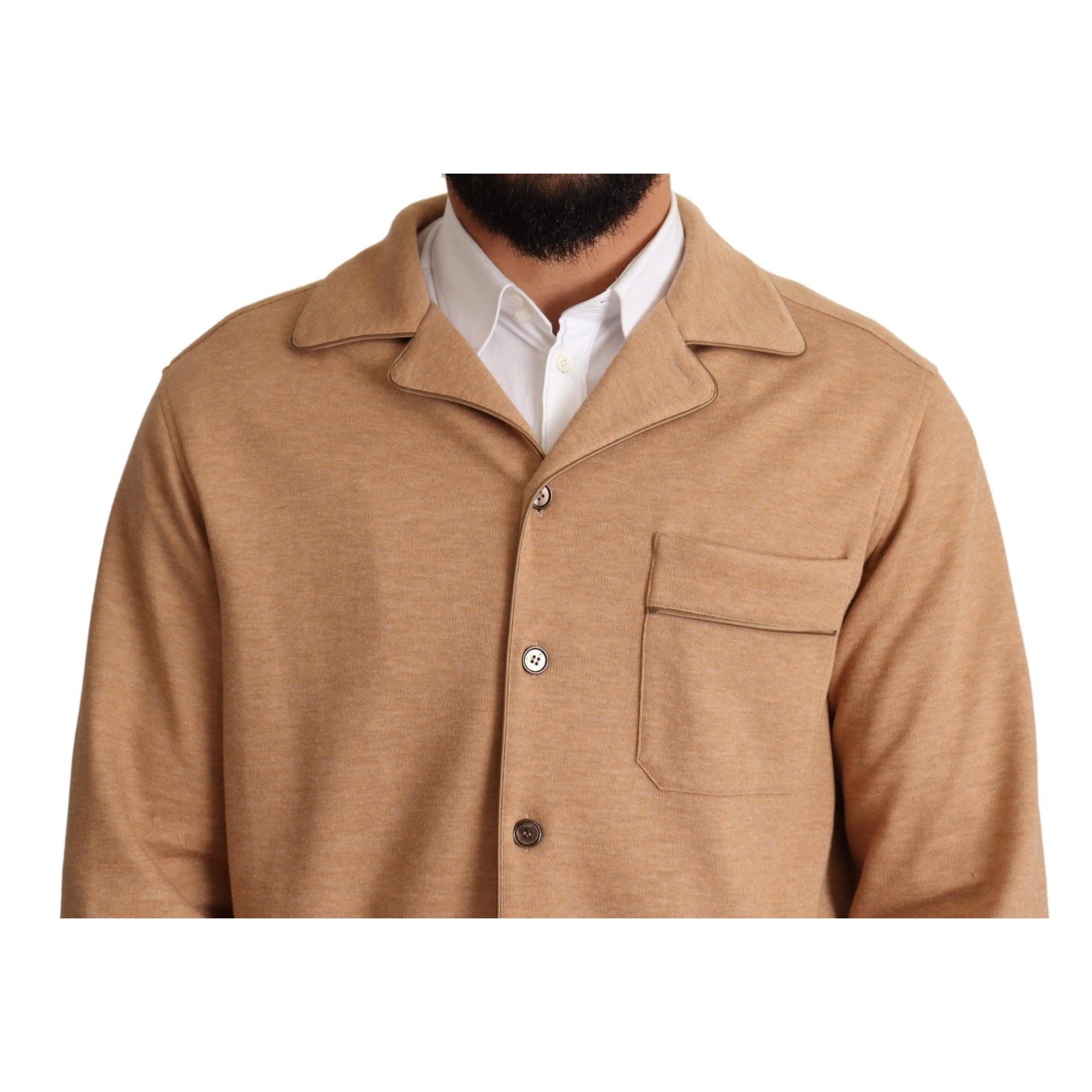 Dolce & Gabbana Elegant Light Blue Jacket For Men