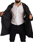 Dolce & Gabbana Elegant Black Hooded Blouson Jacket