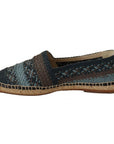 Dolce & Gabbana Elegant Woven Leather Espadrilles