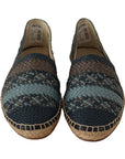 Dolce & Gabbana Elegant Woven Leather Espadrilles