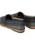 Dolce & Gabbana Elegant Woven Leather Espadrilles