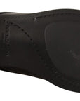 Dolce & Gabbana Elegant Black Leather Derby Shoes