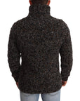 Dolce & Gabbana Elegant Speckled Turtleneck Wool-Blend Sweater