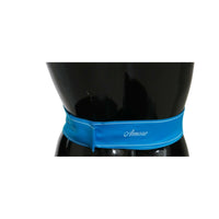 Dolce & Gabbana Elegant Bow Snap Blue Waist Belt