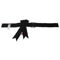 Dolce & Gabbana Elegant Floral Crystal Ribbon Waist Belt