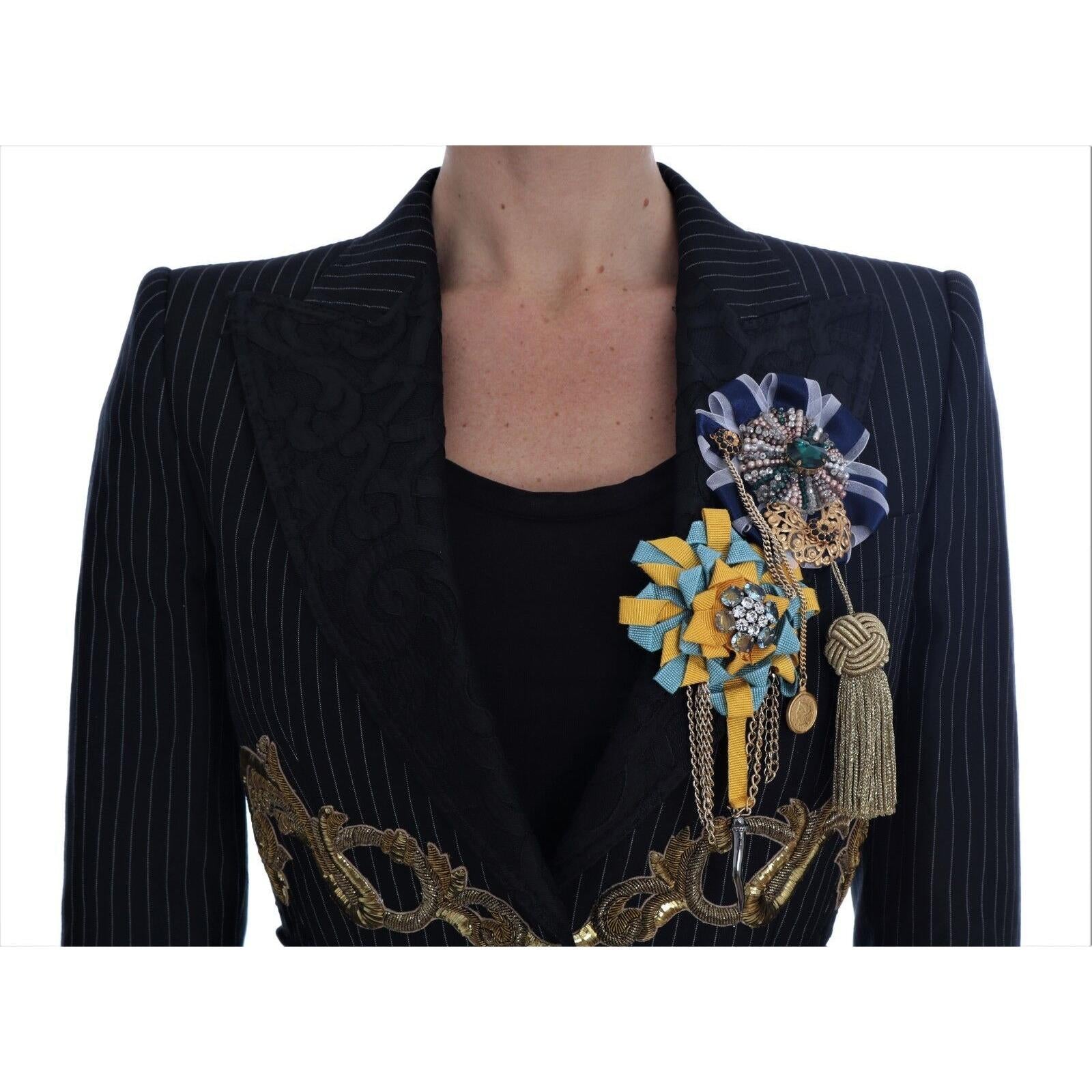 Dolce & Gabbana Enchanted Elegance Crystal Blazer