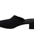 Dolce & Gabbana Chic Black Grosgrain Slide Sandals