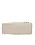 Michael Kors Mirella Small Powder Blush Canvas Shopper Crossbody Handbag Purse