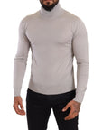 Dolce & Gabbana Elegant Cashmere-Silk Blend Turtleneck